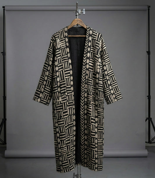 Heritage Mudcloth Kimono