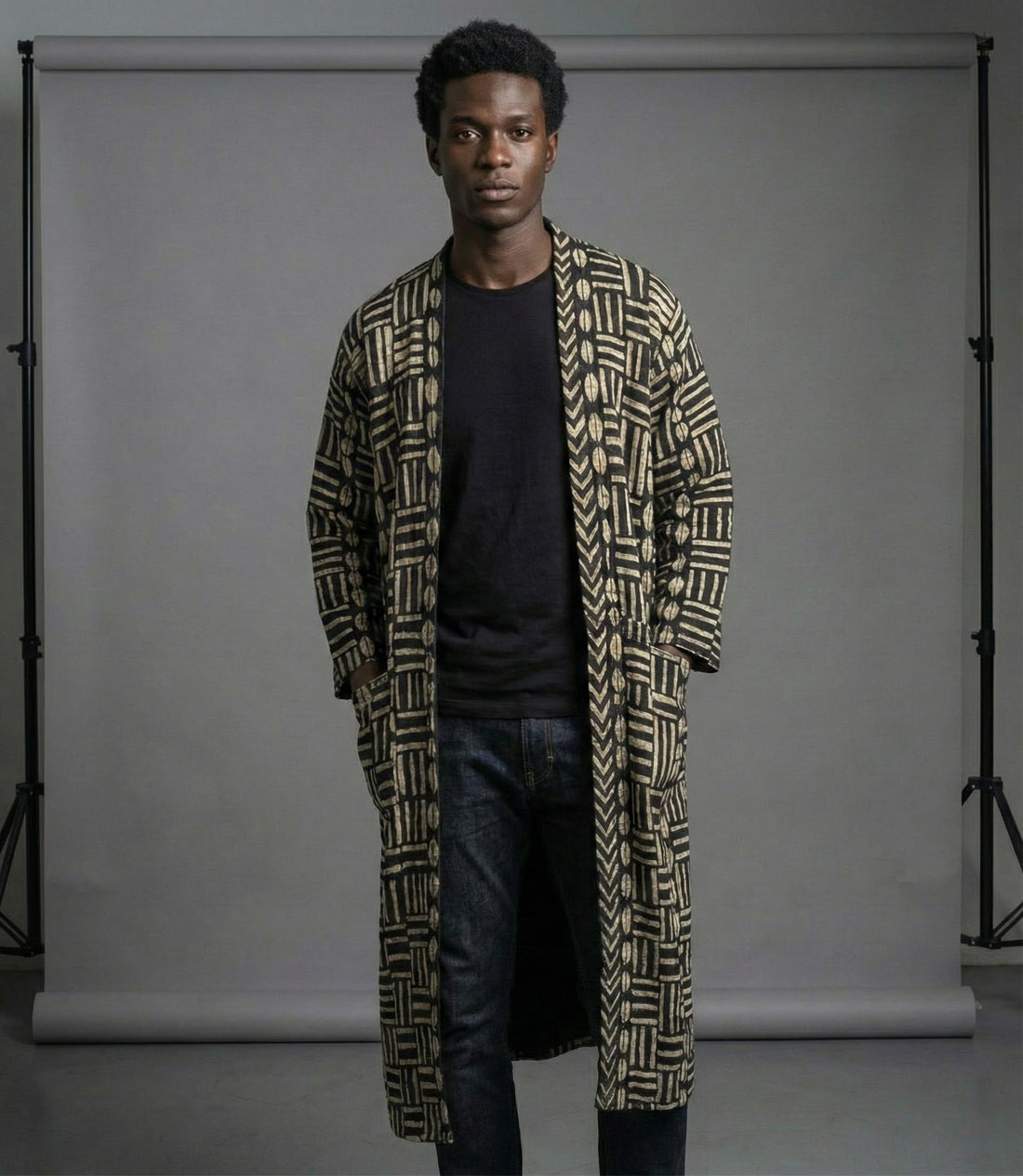 Heritage Mudcloth Kimono