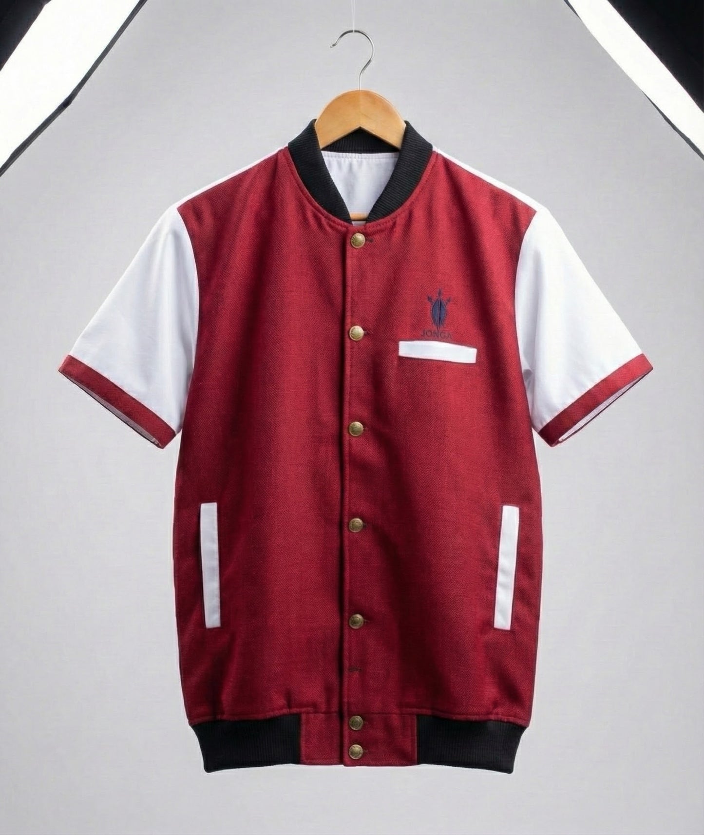 Heritage Varsity Kente Shirt-Jacket