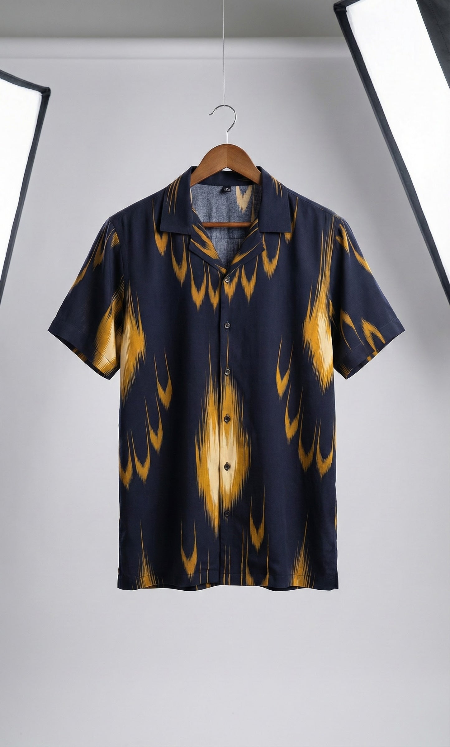 Modern African print dress shirt  1-18