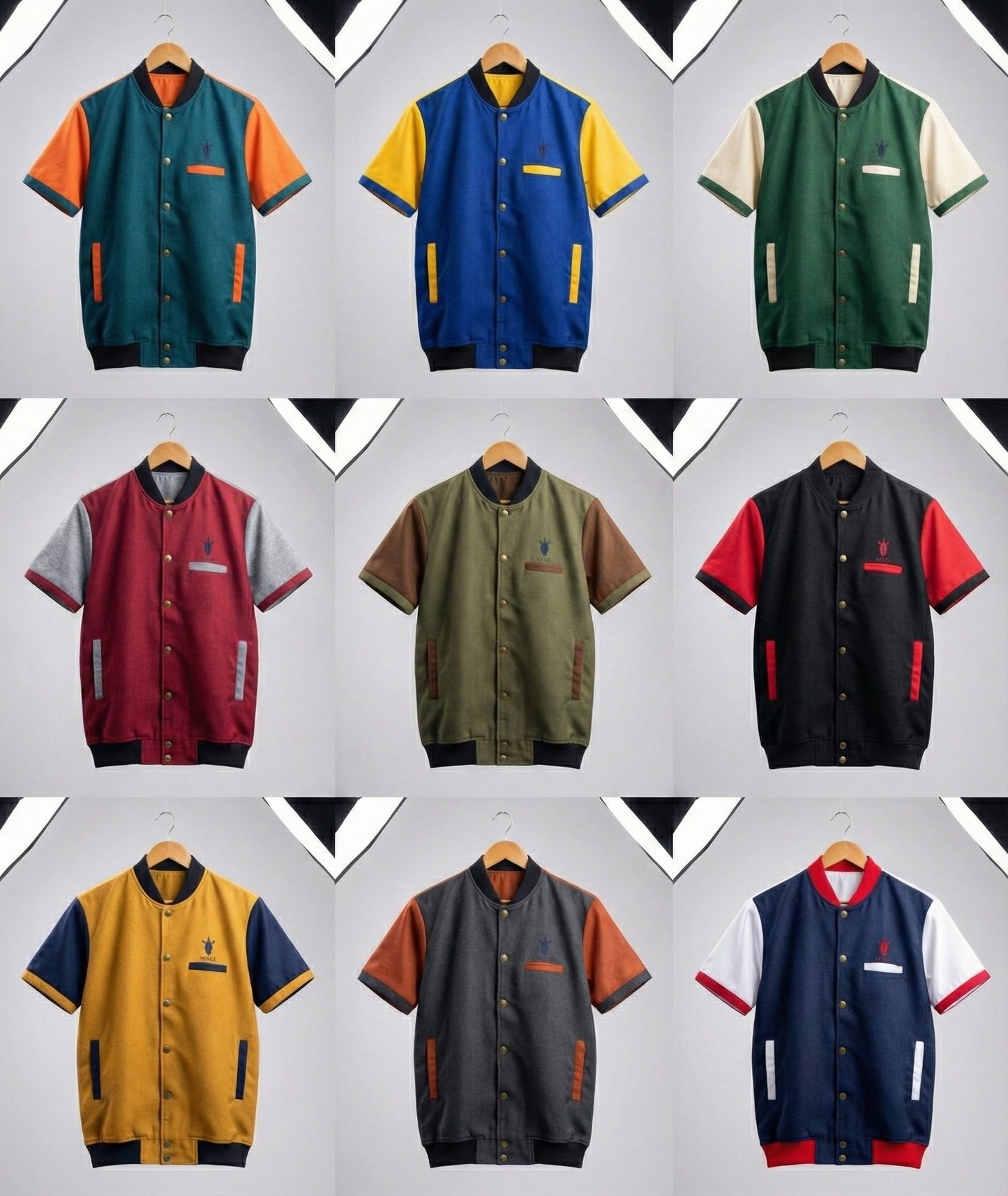 Heritage Varsity Kente Shirt-Jacket