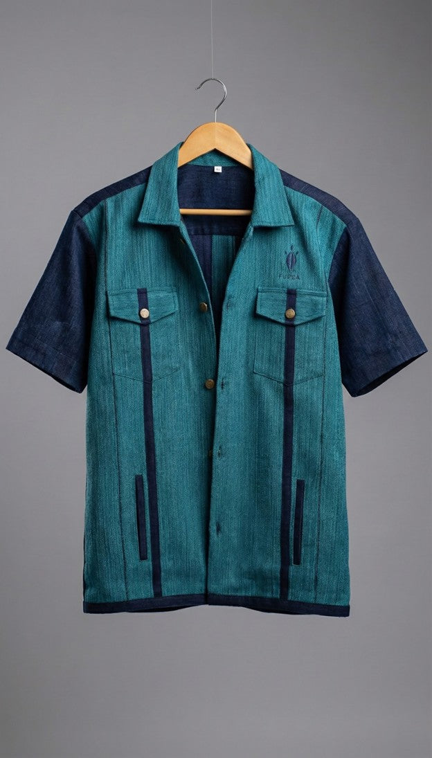 FUFUA Vanguard Kente Shirt - VG Kente 13