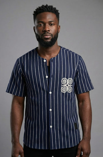 FUFUA Heritage Pinstripe Jersey-HPSJ1